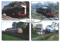 Peak Rail postcards